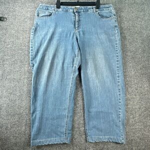Just My Size JMS Stretch Classic Denim Jeans Cobalt Wash Women 22W Average Plus